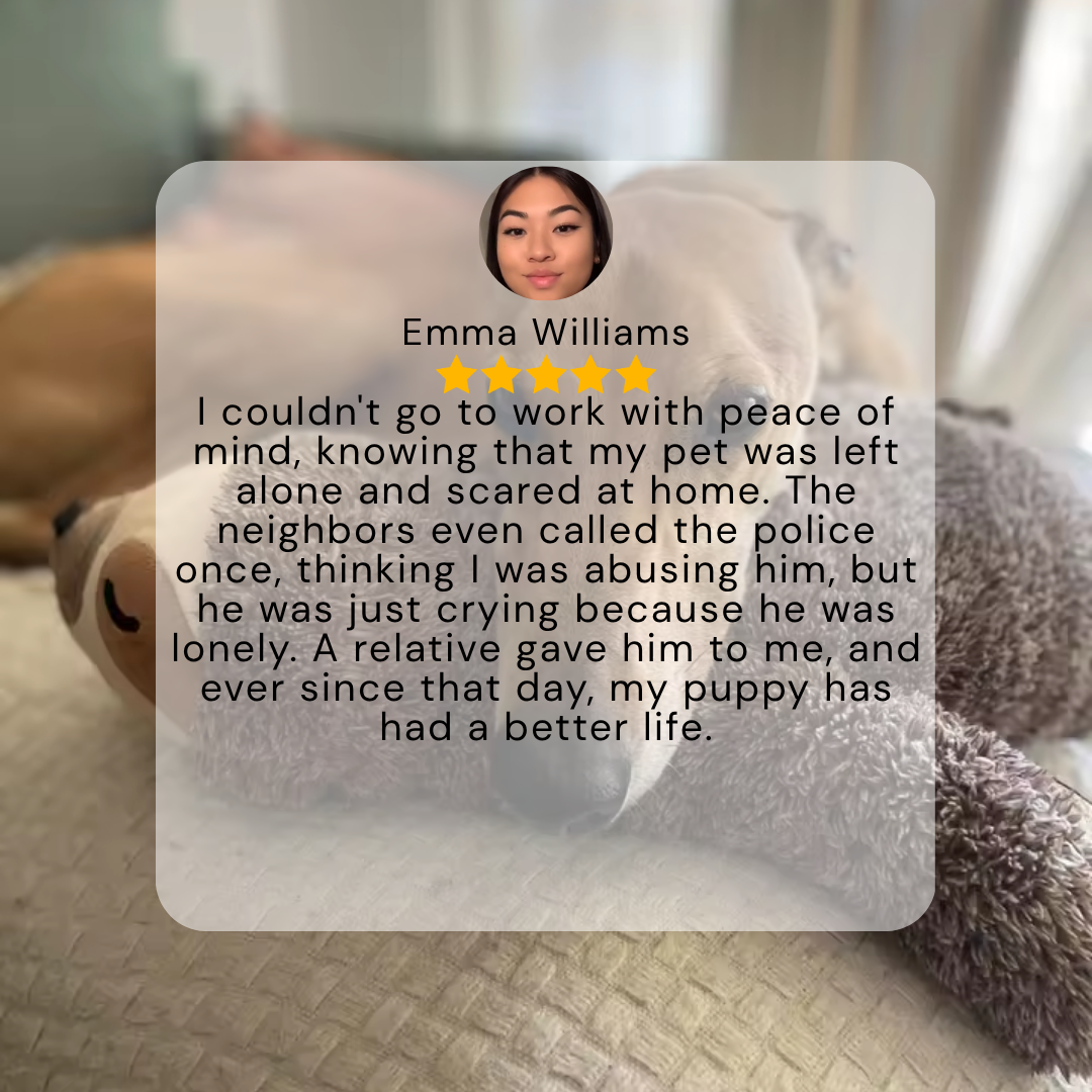 Anti-stress Sloth Plush Toy with HeartbeatĀ® | for Pets